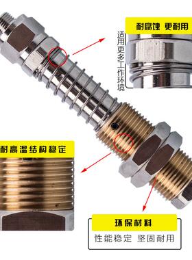 FSTE/FSTA系列真空吸盘防转金具缓冲15/25/50/75螺纹M16/M20/M22