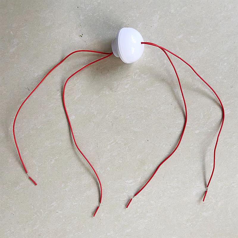 灯笼专用灯泡户外防水插电LED灯泡E27螺口暖光灯泡可串联红光灯泡