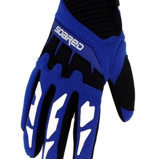 儿童平衡车骑行手套3 保暖 6岁滑冰轮滑手套自行车加厚全指冬季