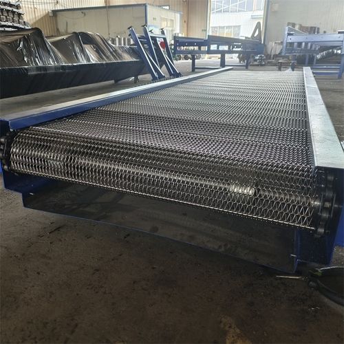 不锈钢网带输送机非标定制链条式金属输送带烘干机果蔬传送清洗机