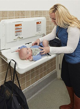 第三卫生间c婴儿护理台可折叠壁挂儿童换尿布台换衣桌母婴浴室座