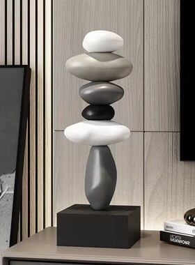 时来运转客厅电视柜落地摆件书房办公室桌面摆件抽象装饰乔迁礼物