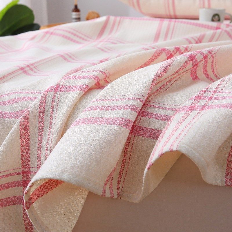 A类纯棉老粗布床单单件加厚提花100%全棉床单双人精梳棉柔软秋冬,床上用品,床单,淘宝优惠券,粉丝福利购,淘宝优惠卷