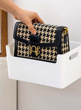 包包放置架挂墙不占地工位帽子包C包收纳置物架家用衣柜门后放包