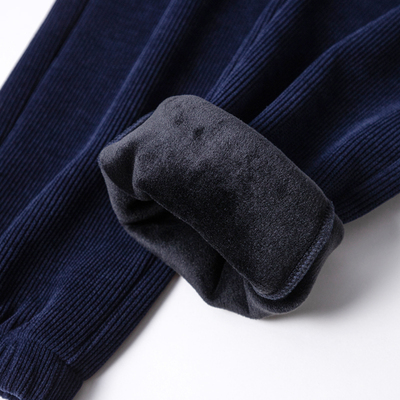 条绒裤子女加绒加厚超长版高个子170哈伦裤加长版175休闲外穿棉裤