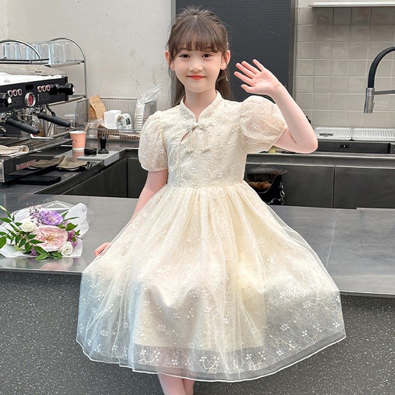 女童连衣裙夏季2025新款儿童中式国风洋气公主裙女孩夏装网红裙子,童装/婴儿装/亲子装,连衣裙,淘宝优惠券,粉丝福利购,淘宝优惠卷