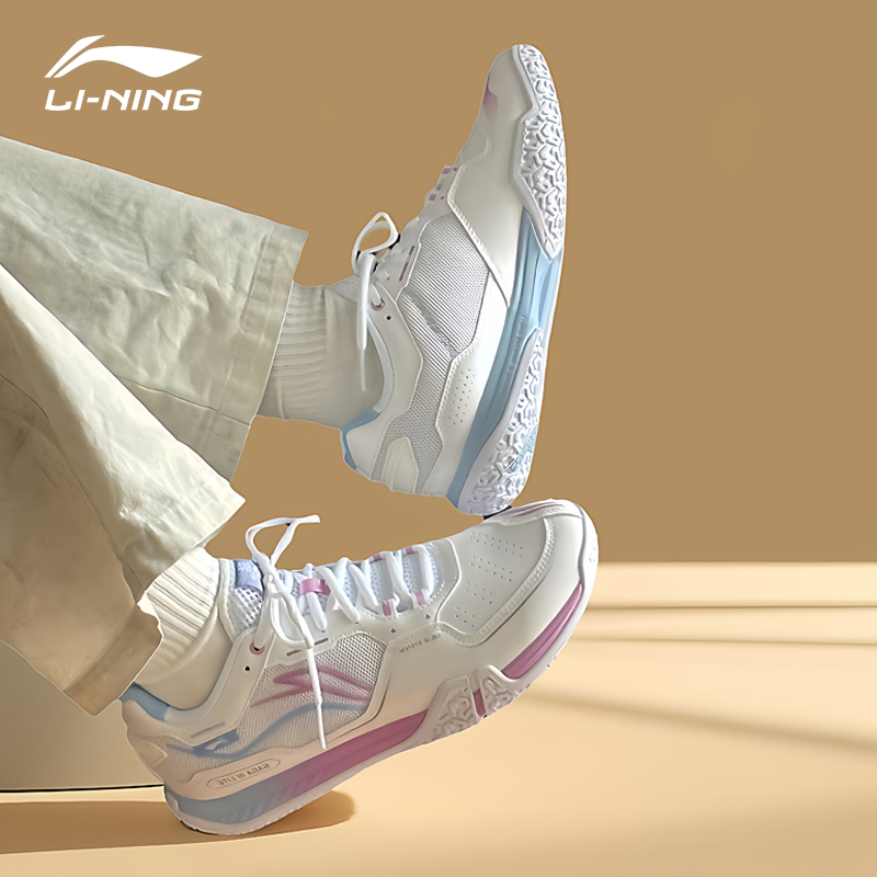 李宁贴地飞行3LITE 羽毛球鞋新款男女专业缓震训练比赛运动鞋子