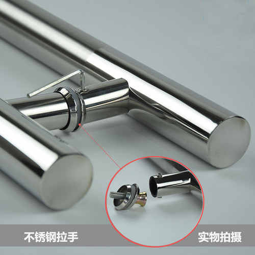 孔距400/300/500/600/700/800不锈钢玻璃门拉手 浴室实木门长把手