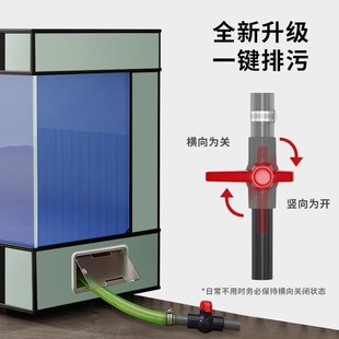 电视柜玻璃鱼缸智能水族箱客厅家用中型生态免换水送货入户