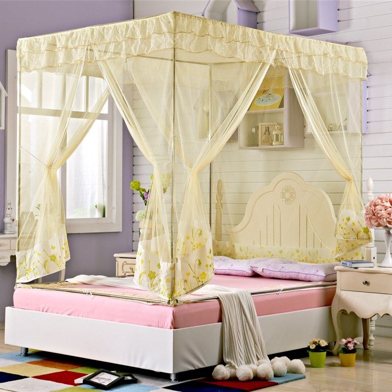 专业定做大小床榻榻米儿童防摔超大双拼接拐角蒙古包铁艺烤漆蚊帐,床上用品,蚊帐,淘宝优惠券,粉丝福利购,淘宝优惠卷