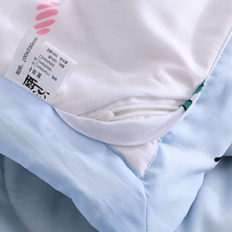 一缕阳光纯棉夏凉被宿舍单双人夏天被子儿童宝宝全棉可水洗空调被