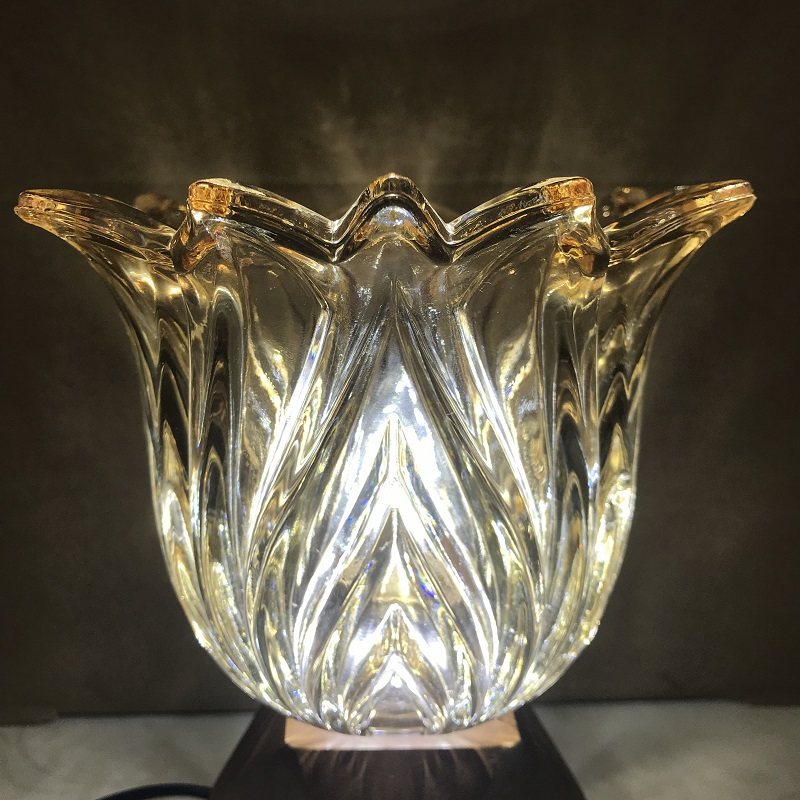 吊扇水晶吊灯外壳配件 欧美式e14螺口磨砂清光色台灯壁灯玻璃灯罩