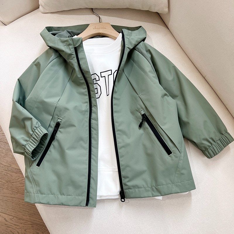 早春新款  轻量型冲锋衣外套 男童女童装春秋款薄外套夹克,童装/婴儿装/亲子装,儿童冲锋衣,淘宝优惠券,粉丝福利购,淘宝优惠卷