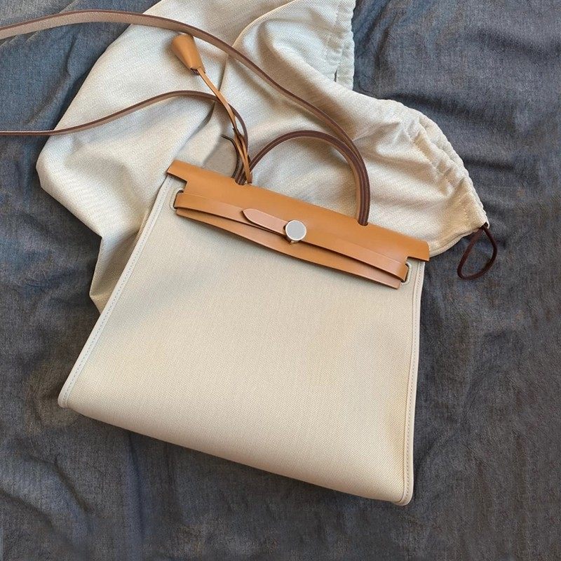 凯莉包帆布拼接牛皮大容量手提包2021新款真皮撞色大包单肩斜挎包,箱包皮具/热销女包/男包,通用款女包,淘宝优惠券,粉丝福利购,淘宝优惠卷