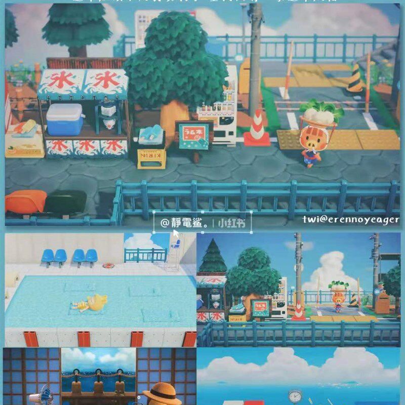 动物森友会 梦境复刻 代施工布景 代肝建岛装修定制 动森岛屿设计