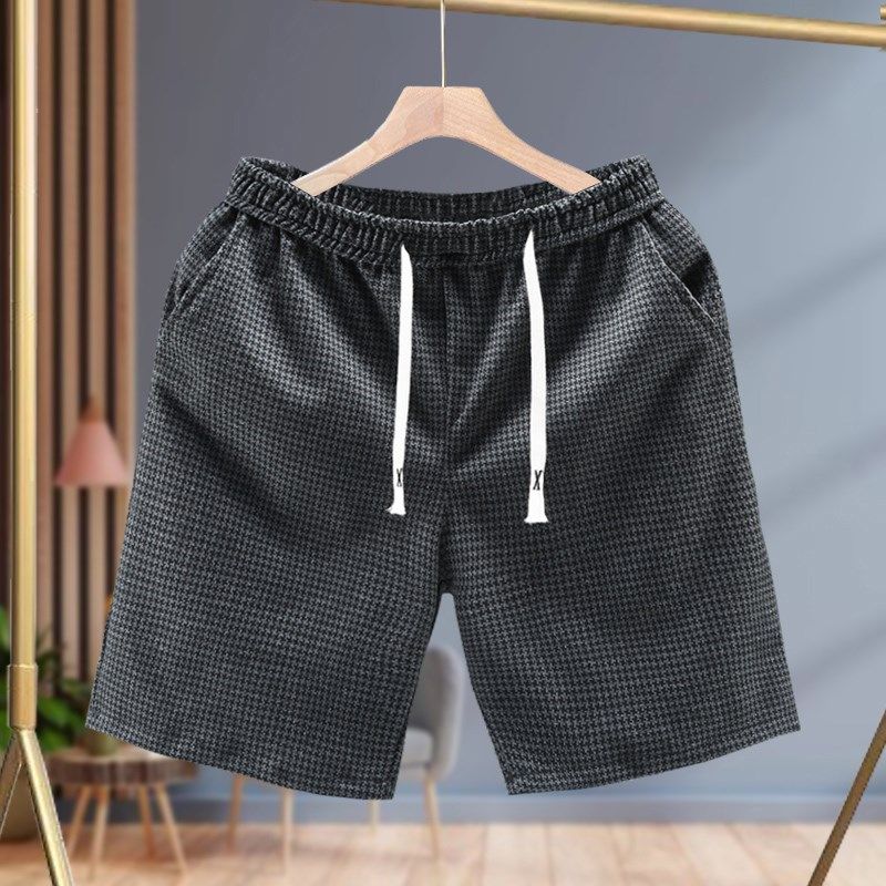 高端轻奢休闲短裤男士夏季潮流沙滩裤大裤衩韩版百搭男五分中裤子,男装,短裤,淘宝优惠券,粉丝福利购,淘宝优惠卷