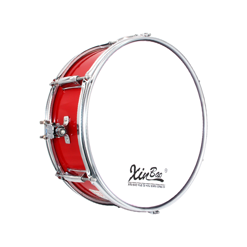 新宝小军鼓13/14英寸军鼓乐器背架小队鼓不锈钢乐器鼓专业演奏型