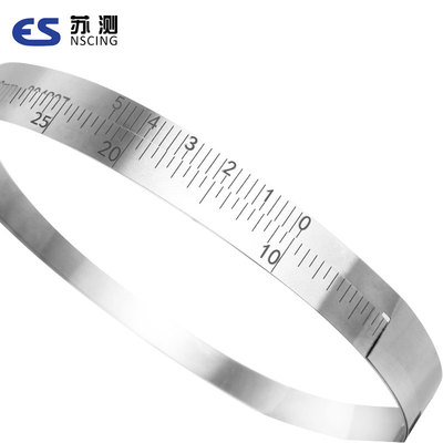 苏测豁口派尺内径派尺围尺精密π尺不锈钢派尺圆周尺周径柔性尺子