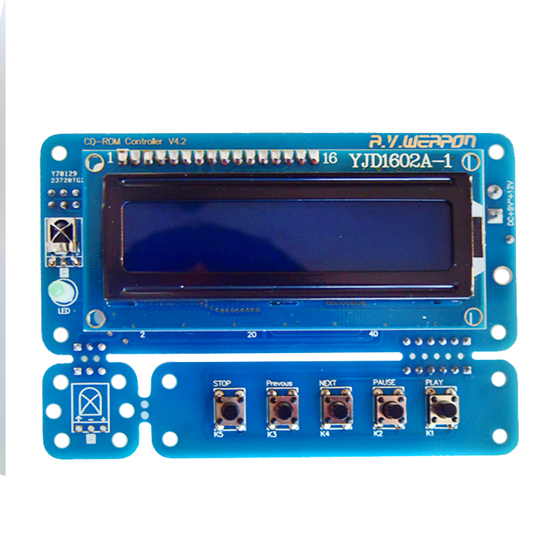 cd光驱控制器光驱改CD机转盘电脑光驱控制器电源播放器同轴输出板