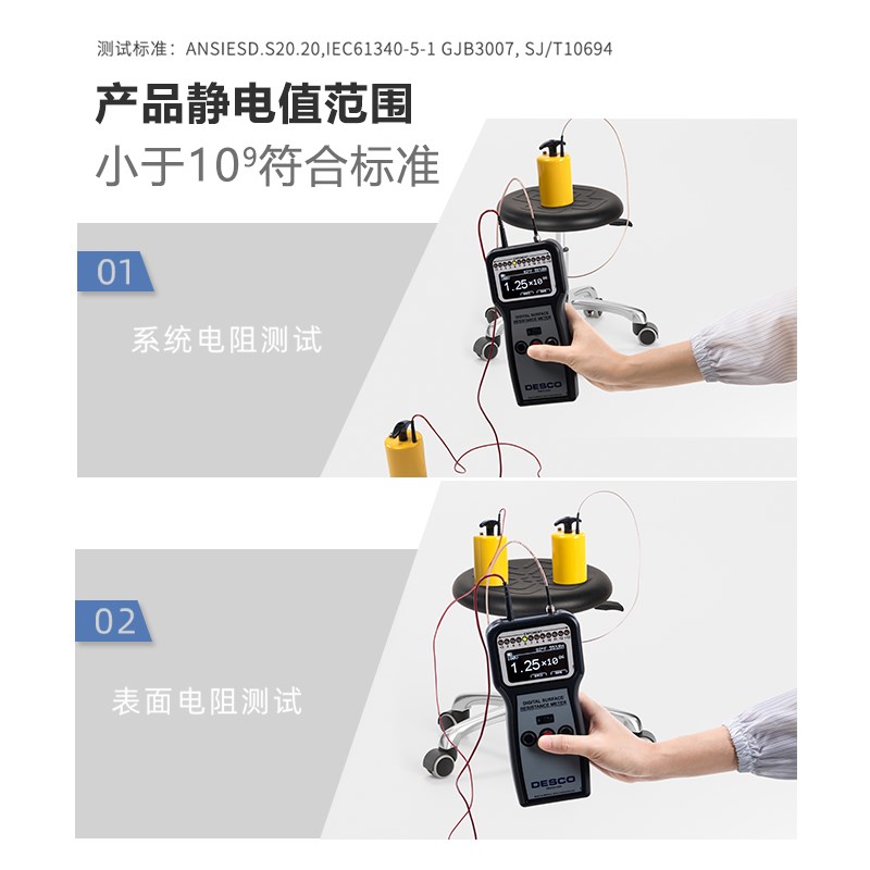 金扎特实验室升降凳子防静电可旋转椅子流水线无尘车间PU发泡圆凳