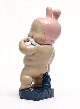 稀奇艺术瞿广慈《我的男神》收藏大卫摆件工艺品室内雕塑装饰品