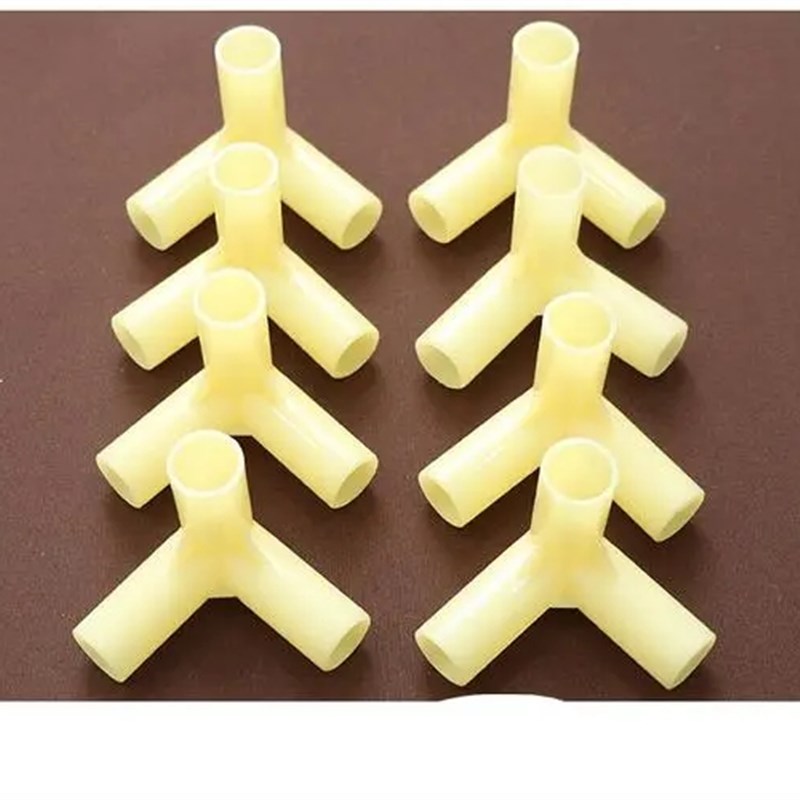 坐床蚊帐配件三通8个 规格  内径(16X12X12)包邮