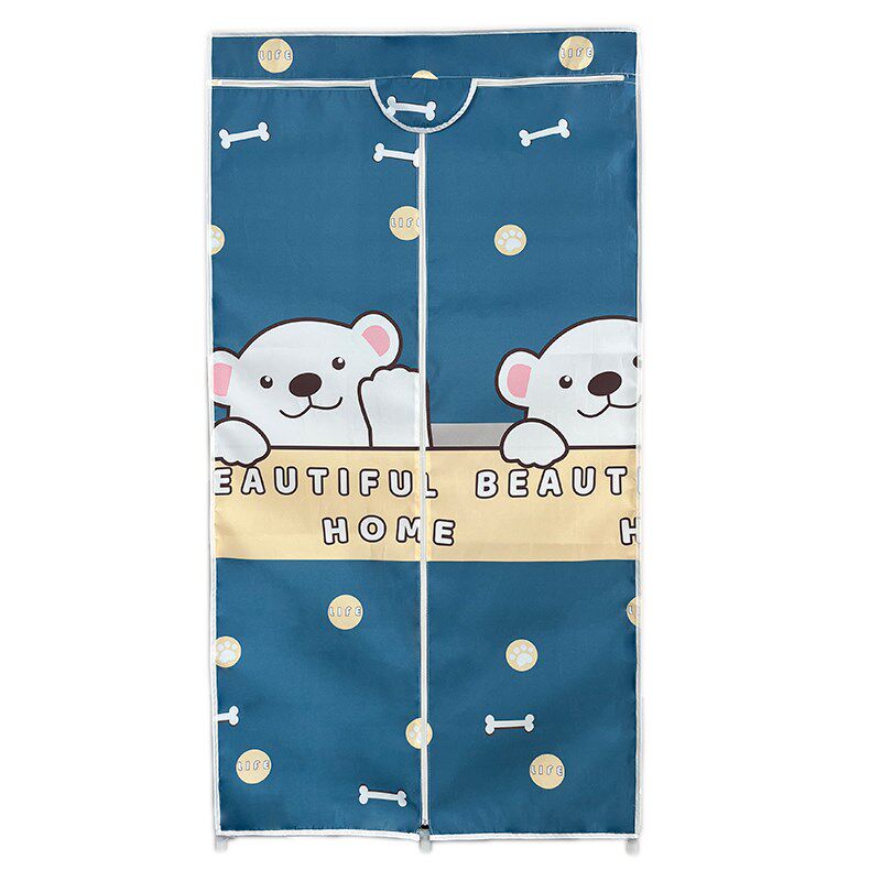 简易衣柜布套外罩单卖加厚防晒牛津布衣橱鞋柜书架货架防尘罩定做