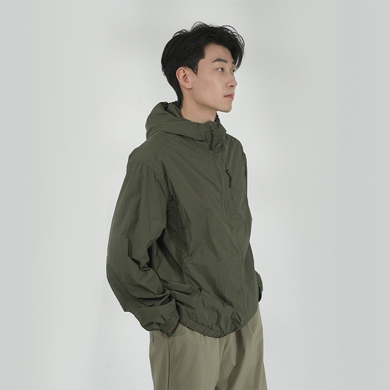 NNID机能风连帽夹克男2025年夏季新款户外防晒衣轻薄透气男士外套,男装,时尚防晒服,淘宝优惠券,粉丝福利购,淘宝优惠卷