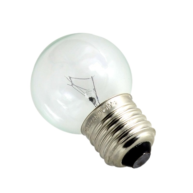 钨丝灯泡老式尖球形E27E14小螺口暖黄光25W40瓦台灯用可以调光led