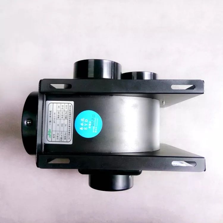 酒店工程一拖二分体式管道抽风机金属换气扇排气抽风机卫生间浴室