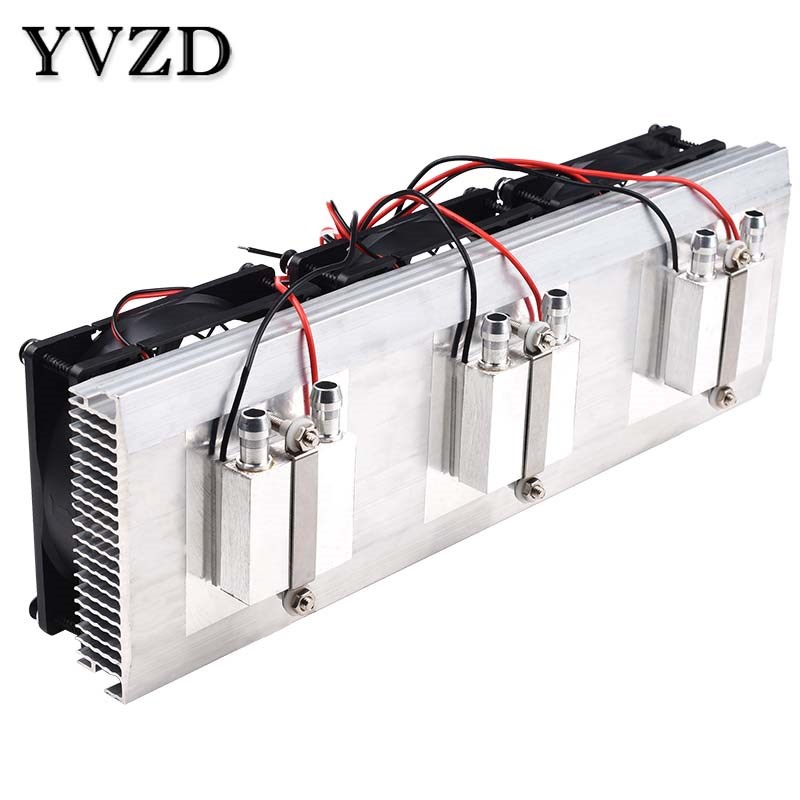 小型鱼缸冷水机降温套件水冷头12V半导体制冷片空调diy电子制冷器