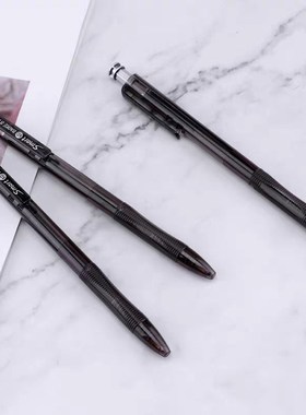 宝克圆珠笔B13黑色蓝色按压式圆珠笔1.0mm学生办公工厂用原子笔