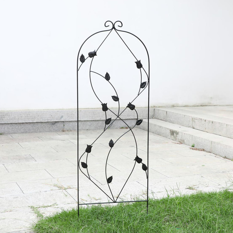 爬藤架花架铁艺花栅栏栏栅篱笆屏风阳台隔断庭院户外花园藤架围栏