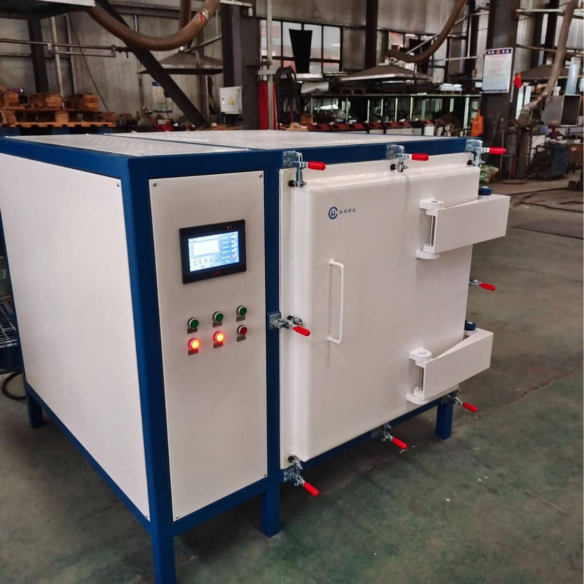 真空烧结炉箱式真空炉光亮退火炉结构双层密封门高温均匀电炉