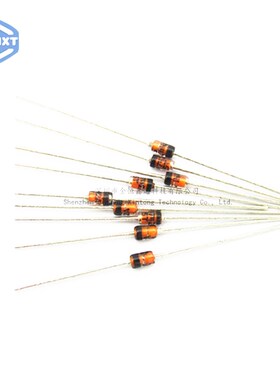 稳压二极体 1N4763A 直插玻璃管DO-41 IN4763A 1W 91V (10只)