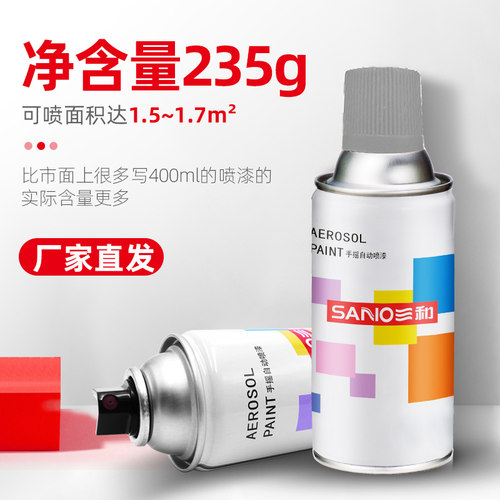 三和自喷漆手摇自动喷漆汽车家具工业设备改色深灰浅灰银灰色