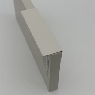 爱格衣柜门缝隐形拉手加厚铝U702羊绒灰W1000至尊白u705安哥拉灰