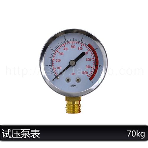 手动试压泵管道试压器PPR自来水管试水机手动压力泵全铜25kg40kg