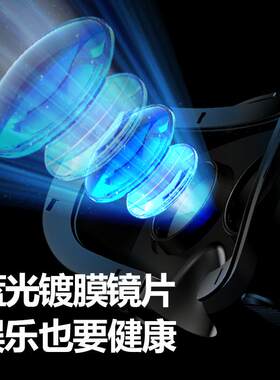 VR眼镜全景近视盒子ar游戏私人影院智能虚拟现实手机专用5d电影