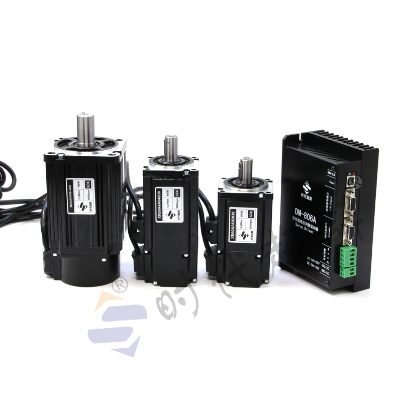 低压400w伺服套装200W750W小型控制器48V系统电机24YV总线CAN