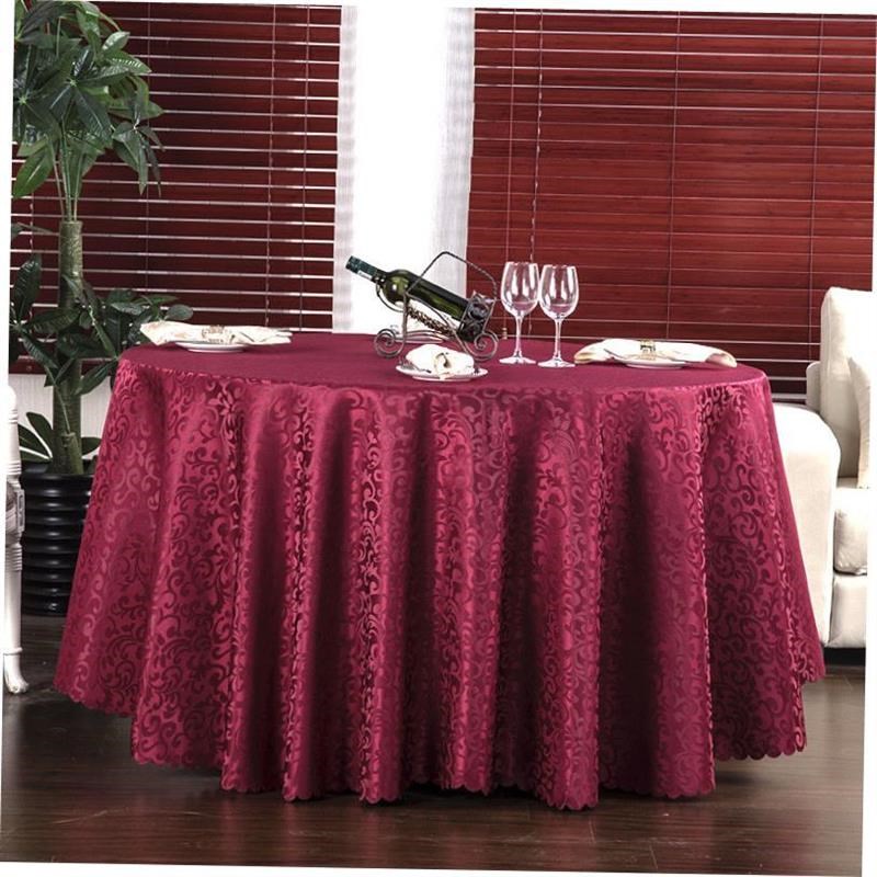 European table cloth restaurant tablecloth round table cover