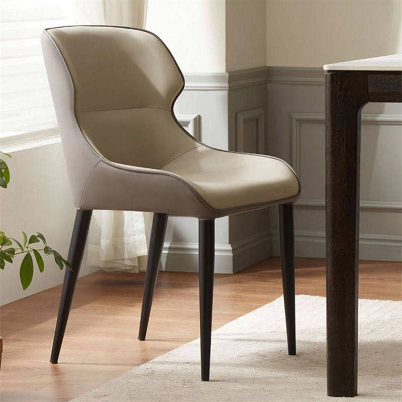 简约现代家用餐椅轻奢高级感靠背设计师凳子意式极简2024新款椅子