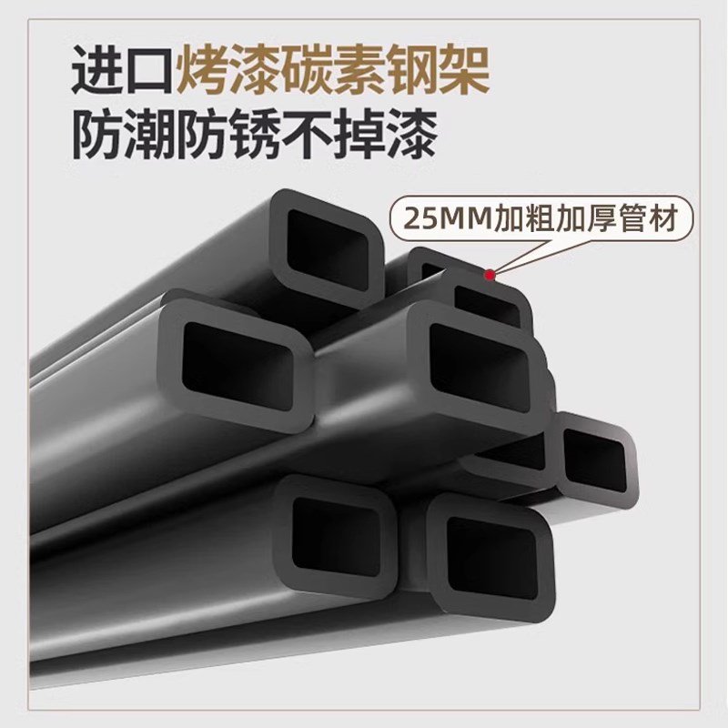 步入式衣帽间架子家用简易卧室落地金属衣柜组合开放式衣柜置物架