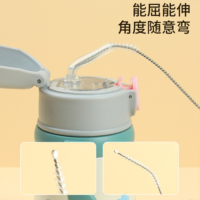 吸管刷奶瓶清洁刷水杯加粗细加长洗奶瓶吸管的刷子杯盖清洗刷神器