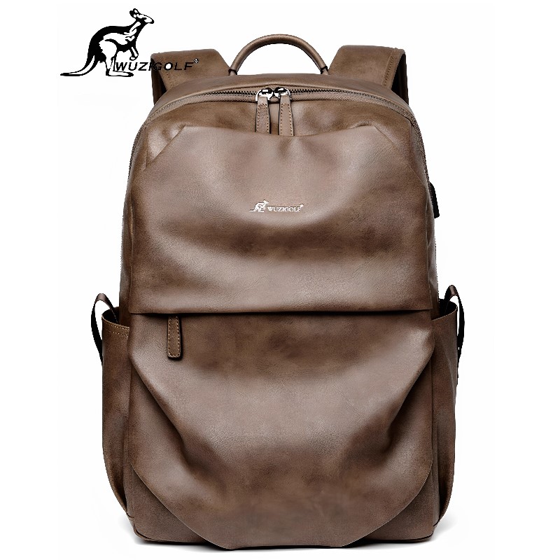 彬澳袋鼠休闲大容量双肩背包