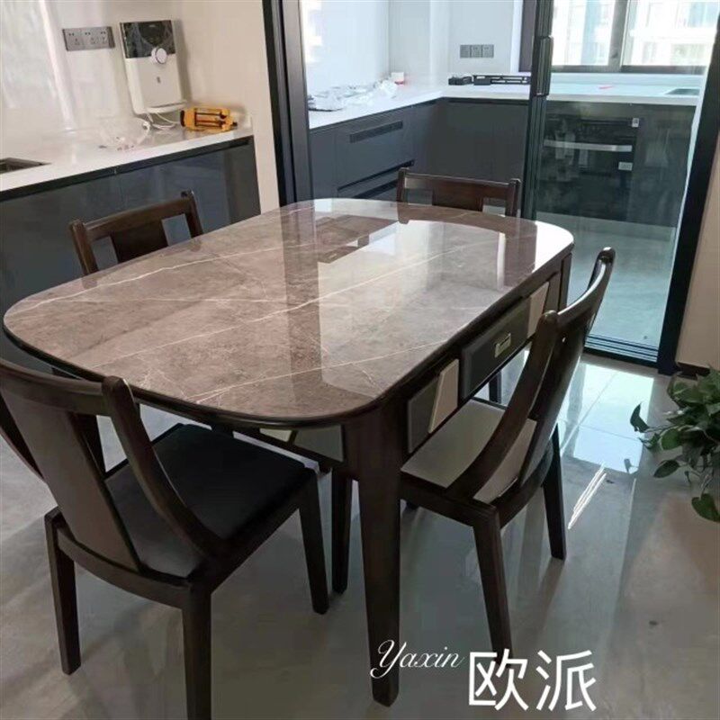 实木餐桌麻将超静音餐桌两用麻将实木麻电动