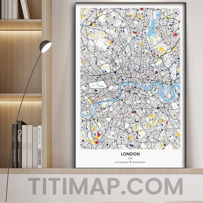 客厅悉尼城市地图装饰画沙发背景墙柏林旧金山新加坡挂画通道玄关