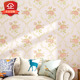 欧式 卧室房间客厅壁纸 温馨浪漫墙纸非自粘无胶刷胶布家装