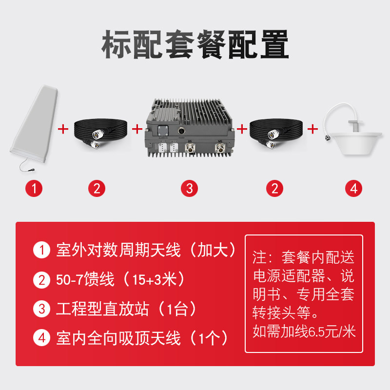 大功率手信号放大增强接收器加强扩大通室分直放站