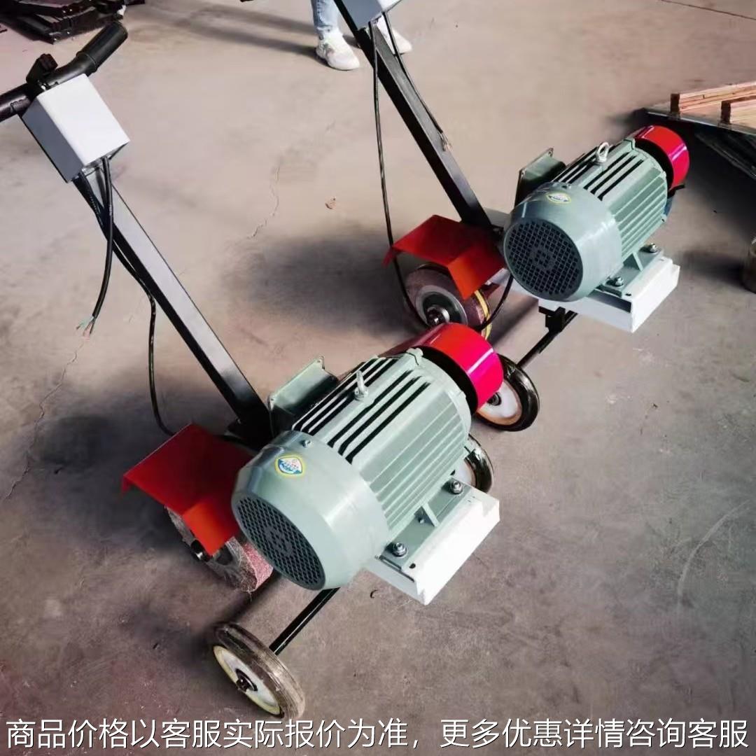 千叶轮抛光机变速砂带打磨机抛光机手推款平面抛光焊缝打磨砂轮机图片